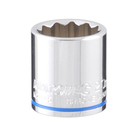 KINCROME SOCKET 3/8'' DVE 20MM MIRROR POLISH 