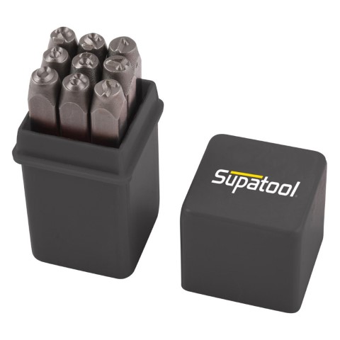 SUPATOOL NUMBER STAMP SET 9PC  